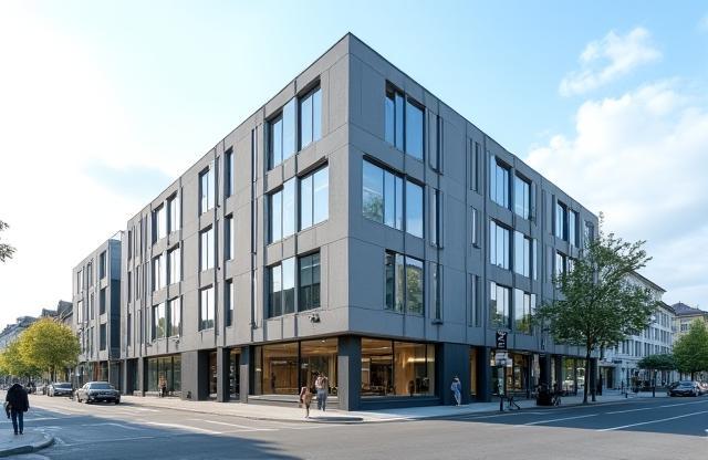 Modern office building in Zurich, location of Swiss Career Partners SA